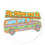 Mystery Van stickers