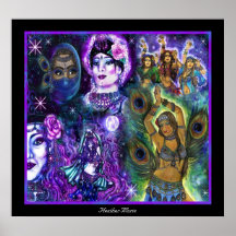 Mystic Dancers Poster