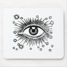 Mystic Eye Sees All Mousepads