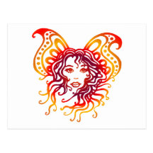 Mystic Fairy-3 Postcard