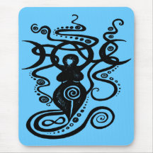 Mystic Goddess 1 Mouse Mats