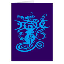 Mystic Goddess 2 Greeting Cards