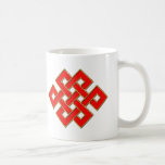 Mystic Knot - Red & Gold 1 Mug
