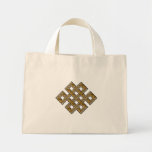 Mystic Knot - Silver & Gold 2 Tote Bag