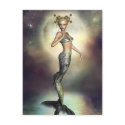 Mystic Moon Mermaid postcards