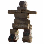 Mystic Native American Inuksuk 2 Sculpted Magnet photo sculptures
