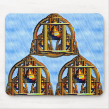 Mystic Pagodas Mousepad