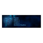 Mystic Zodiac - Aries Business Card