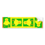 MYSTICAL CHICK! bumper stickers
