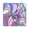 Mystical Fairy With Flower Magnet