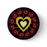 Mystical Heart buttons