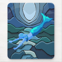 Mystical Mermaid Mousepad