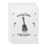 Mystical Order of the Ukulele invitations