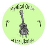 Mystical Order of the Ukulele stickers