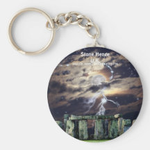 Mystical STONE HENGE England U.K.  Keychain