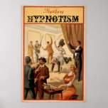 Mystifying Hypnotism VAUDEVILLE Poster posters