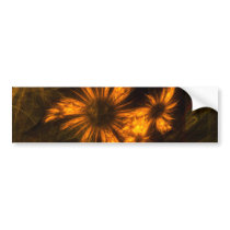 Mystique Garden Abstract Art Bumper Sticker