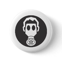 Mythbusters Gas Mask Pin
