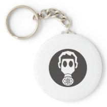 Mythbusters Gas Mask Keychains