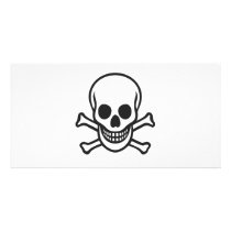 Mythbusters Skull Photo Card