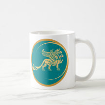 Mythical Gryphon Seal Coffee Mug