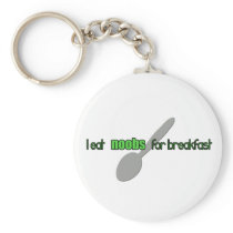N00bs for Breakfast Keychain