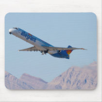 N415NV Allegiant Air MD-82 mousepad