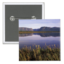 N.A., Canada, Newfoundland, Gros Morne National Pinback Buttons
