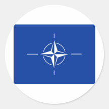 N.A.T.O. flag Stickers