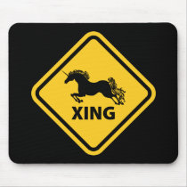 N.A.U.B Unicorn Crossing Sign