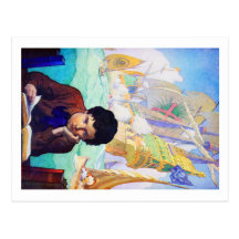 N C Wyeth's Tales Of Adventure Post Cards