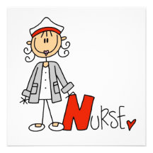 N is for Nurse Custom Invites