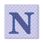 N REFRIGERATOR MAGNET