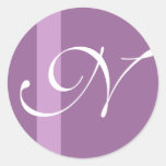 N Monogram Sticker