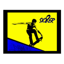 NA122P.SK8ER POST CARD