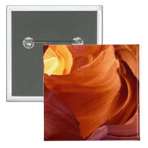 NA, USA, Arizona, Paria canyon. Sandstone 2 Pinback Button