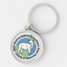 NABSSAR Babydoll Southdown keychain