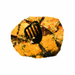 Nacho crackers and spatula pic photo cut out