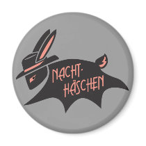 Nachthäschen Refrigerator Magnet