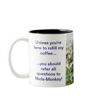 Nada-Monkey #166 Coffee Mug