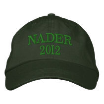Nader 2012 Embroidered Hat