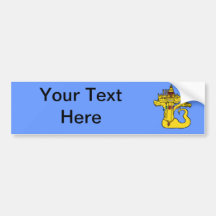 Naga - The Dragon King Bumper Stickers