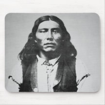 Naiche (d.1874) Chief of the Chiricahua Apaches of Mouse Pads
