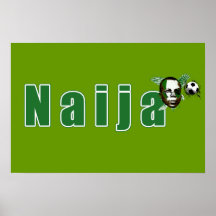 Naija logo shirts and gift ideas for Nigerians Print