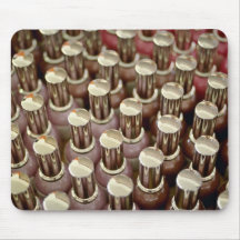 Nail polish bottles mousemat