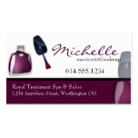 Nail Polish Manicurist Makeup Business Cards business cards