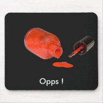 Nail Polish Mousepad