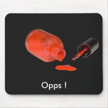 Nail Polish Mousepad