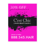 Nail Salon and Spa Advertising Postcard