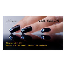 Nail Salon Business Card